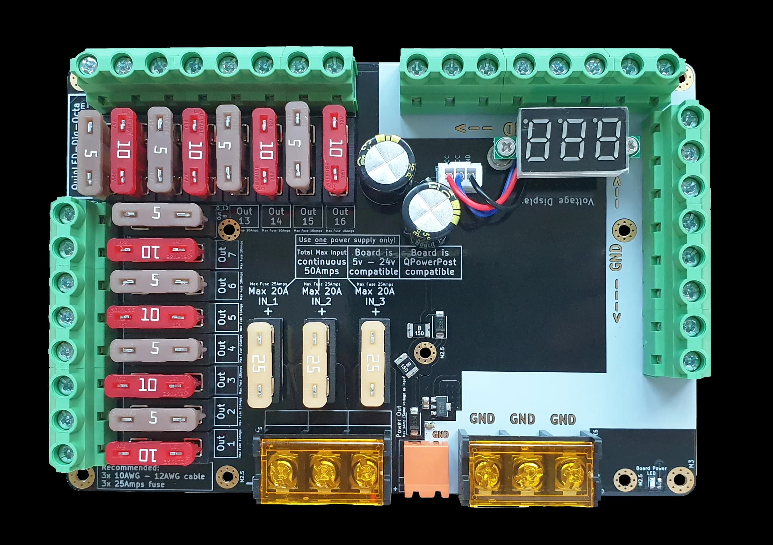 QuinLED Dig-Octa Power-7