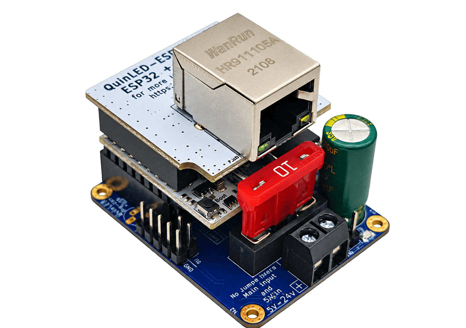 QuinLED Dig-Uno v4 – Ethernet